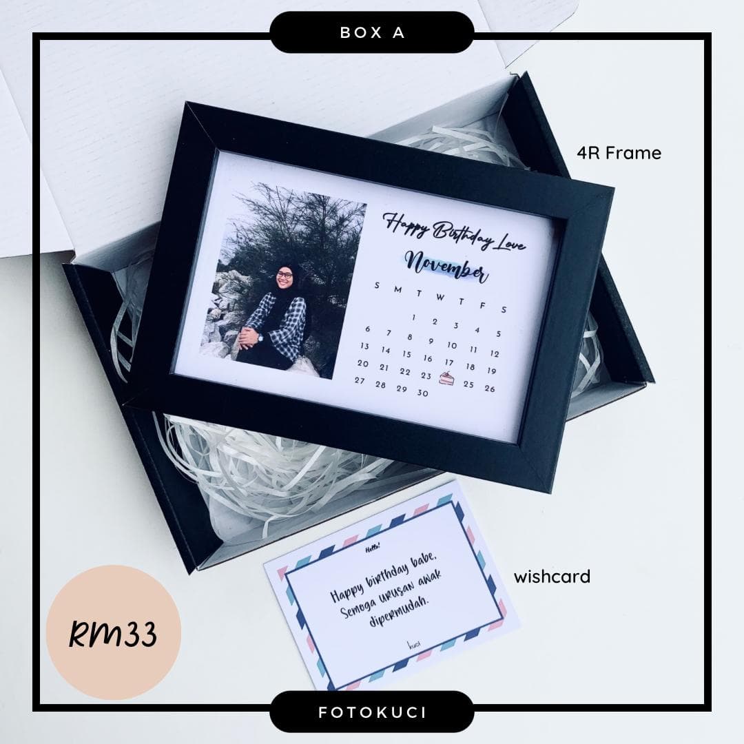 4R FRAME GIFTBOX CALENDAR & ILLUSTRATION